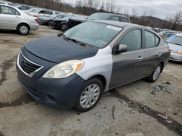 3N1CN7AP6EL840221 - 2014 NISSAN VERSA S BROWN photo 1