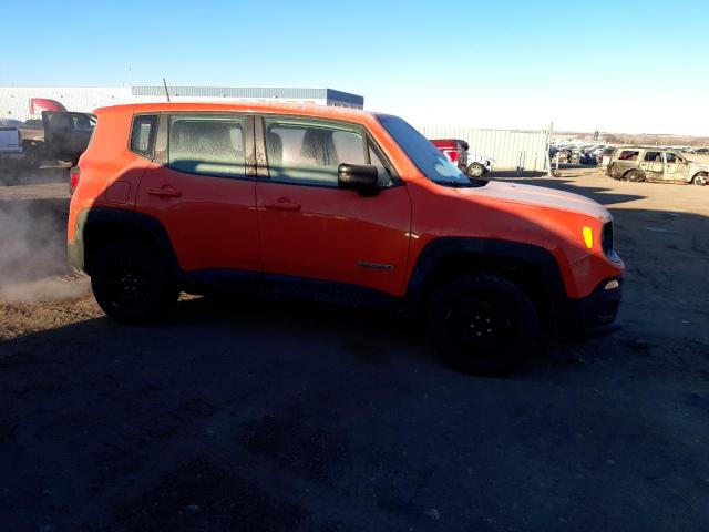 ZACCJBAT1GPE07005 - 2016 JEEP RENEGADE SPORT ORANGE photo 4