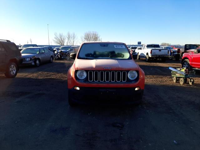 ZACCJBAT1GPE07005 - 2016 JEEP RENEGADE SPORT ORANGE photo 5