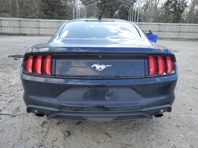 1FA6P8TH6M5104285 - 2021 FORD MUSTANG BLUE photo 6