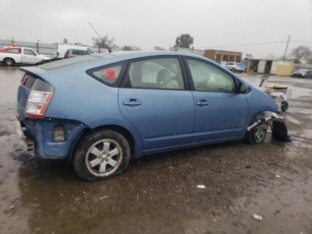 JTDKB20U353033999 - 2005 TOYOTA PRIUS BLUE photo 3