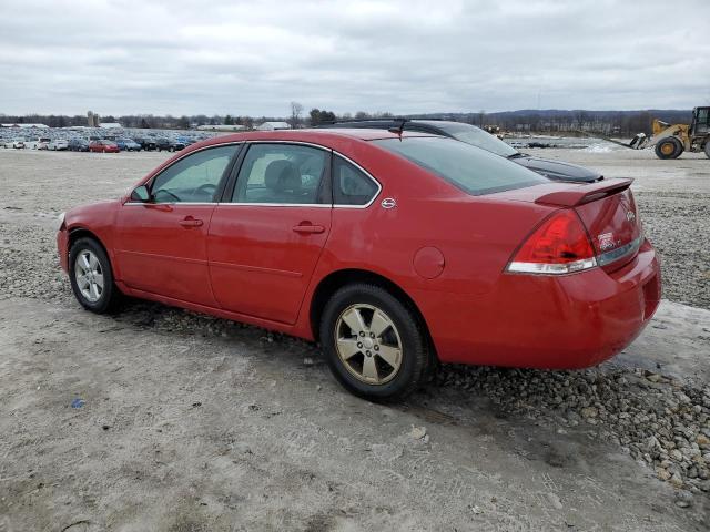 2G1WT58K789221660 - 2008 CHEVROLET IMPALA LT RED photo 2