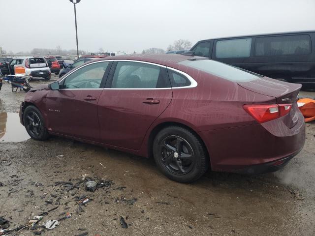 1G1ZB5ST7GF266637 - 2016 CHEVROLET MALIBU LS RED photo 2