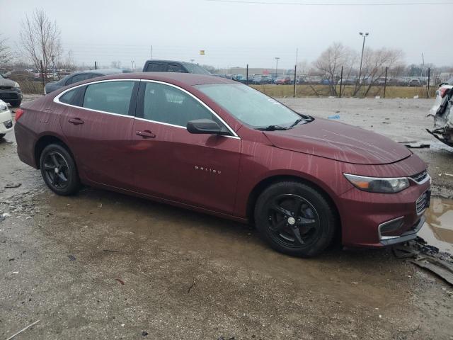 1G1ZB5ST7GF266637 - 2016 CHEVROLET MALIBU LS RED photo 4