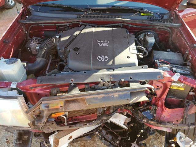 3TMJU62N46M025624 - 2006 TOYOTA TACOMA DOUBLE CAB PRERUNNER RED photo 11