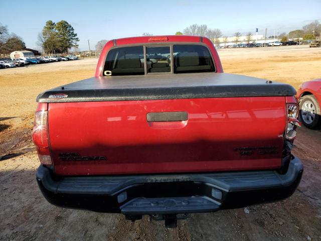 3TMJU62N46M025624 - 2006 TOYOTA TACOMA DOUBLE CAB PRERUNNER RED photo 6