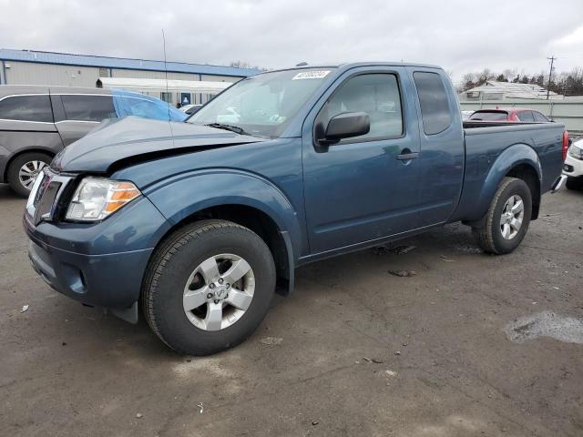 1N6AD0CW8DN763575 - 2013 NISSAN FRONTIER SV BLUE photo 1