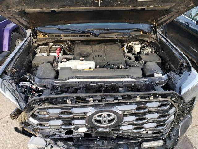 5TFNA5DB3PX081279 - 2023 TOYOTA TUNDRA CREWMAX PLATINUM Grau Foto 11