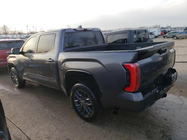 5TFNA5DB3PX081279 - 2023 TOYOTA TUNDRA CREWMAX PLATINUM Grau Foto 2