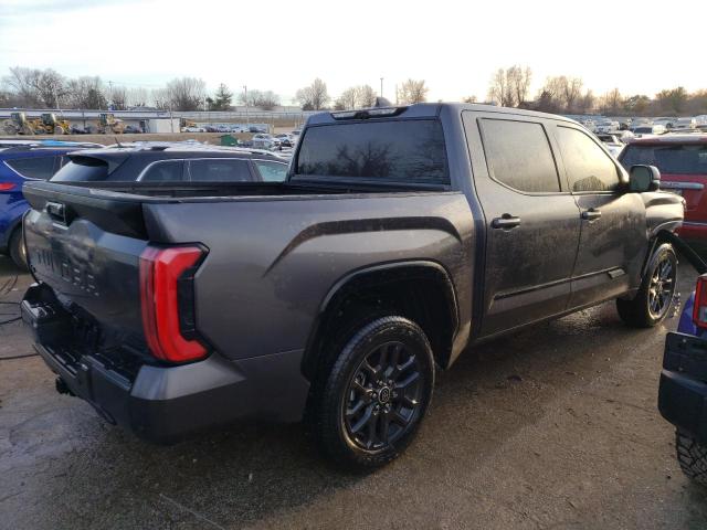 5TFNA5DB3PX081279 - 2023 TOYOTA TUNDRA CREWMAX PLATINUM Grau Foto 3