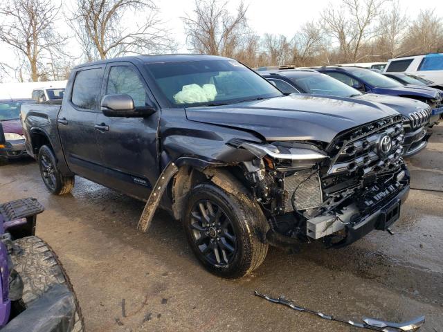 5TFNA5DB3PX081279 - 2023 TOYOTA TUNDRA CREWMAX PLATINUM Grau Foto 4