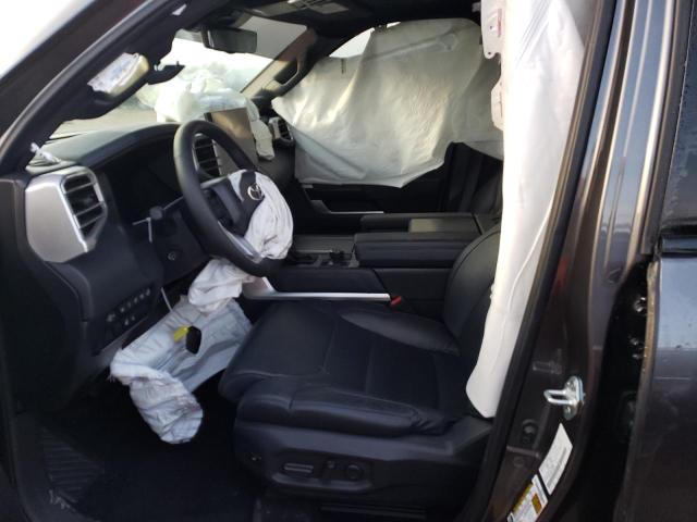 5TFNA5DB3PX081279 - 2023 TOYOTA TUNDRA CREWMAX PLATINUM Grau Foto 7
