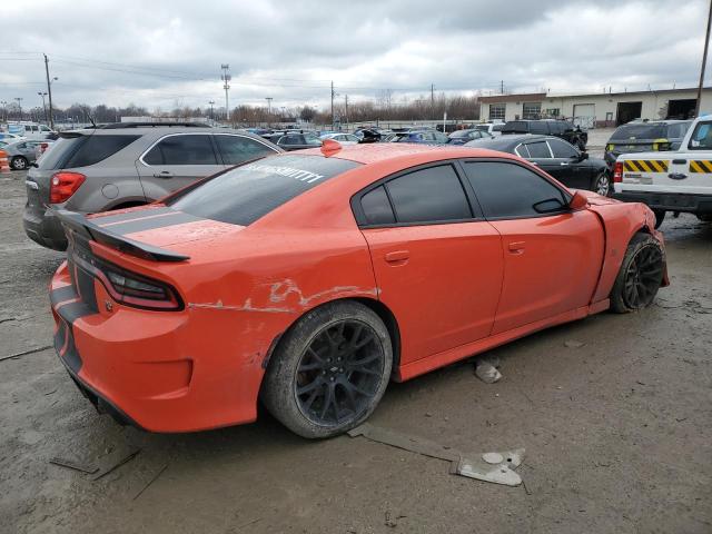 2C3CDXGJ3KH520141 - 2019 DODGE CHARGER SCAT PACK ORANGE photo 3