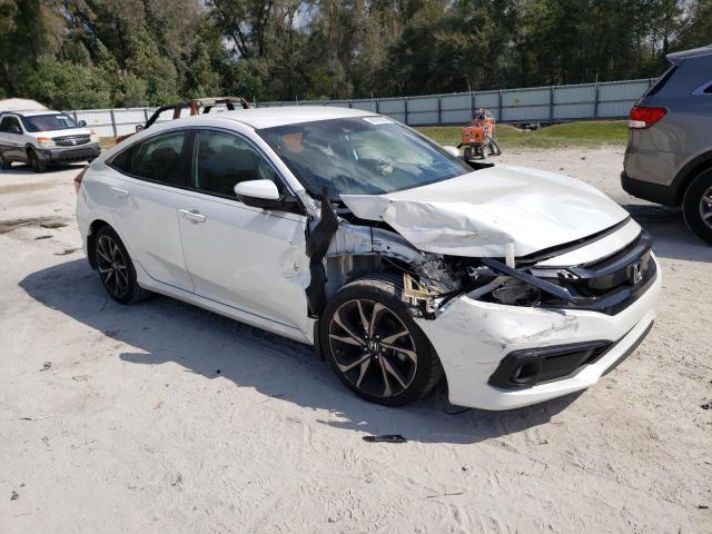 2HGFC2F83LH506157 - 2020 HONDA CIVIC SPORT 白色 照片 4