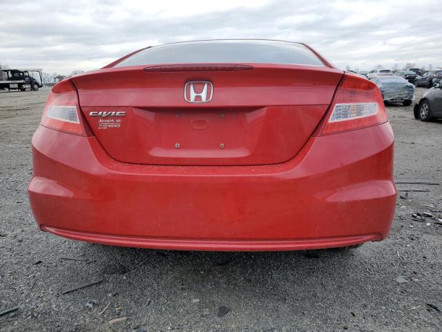 2HGFG3B83CH550305 - 2012 HONDA CIVIC EX RED photo 6