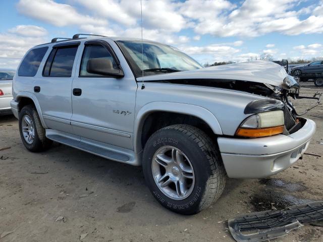 1D4HS78Z53F507201 - 2003 DODGE DURANGO R/T SILVER photo 4