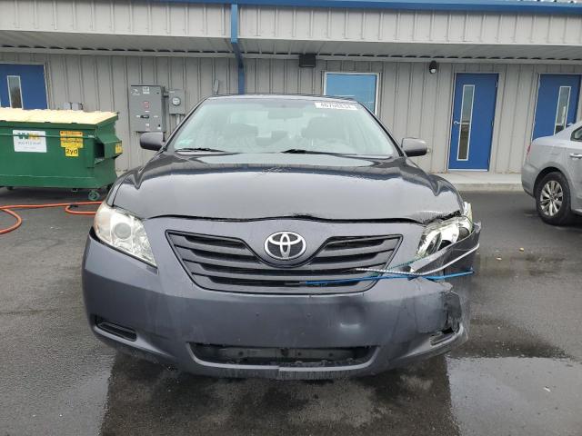 4T1BE46K27U152273 - 2007 TOYOTA CAMRY CE GRAY photo 5