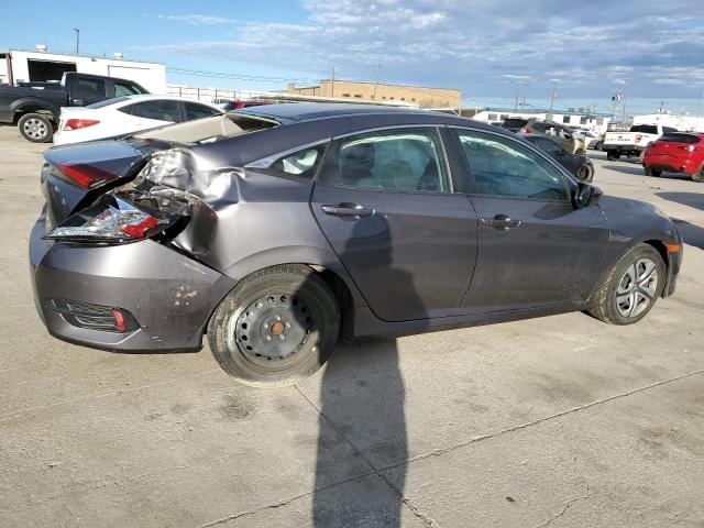 2HGFC2F55JH585642 - 2018 HONDA CIVIC LX GRAY photo 3