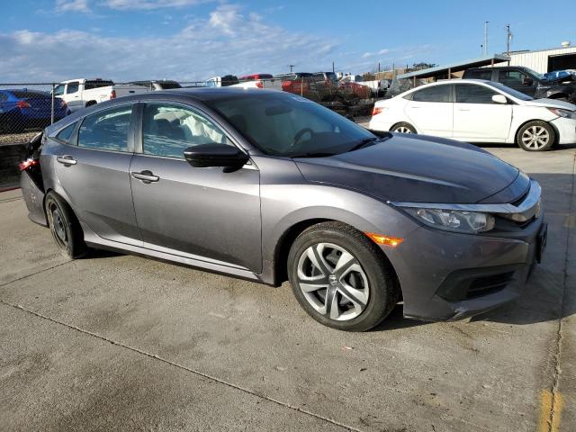 2HGFC2F55JH585642 - 2018 HONDA CIVIC LX GRAY photo 4