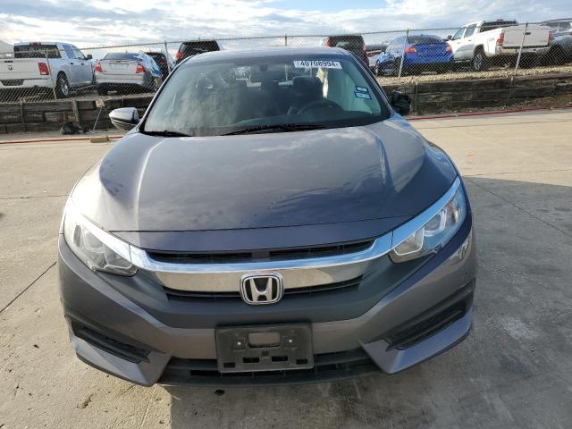 2HGFC2F55JH585642 - 2018 HONDA CIVIC LX GRAY photo 5