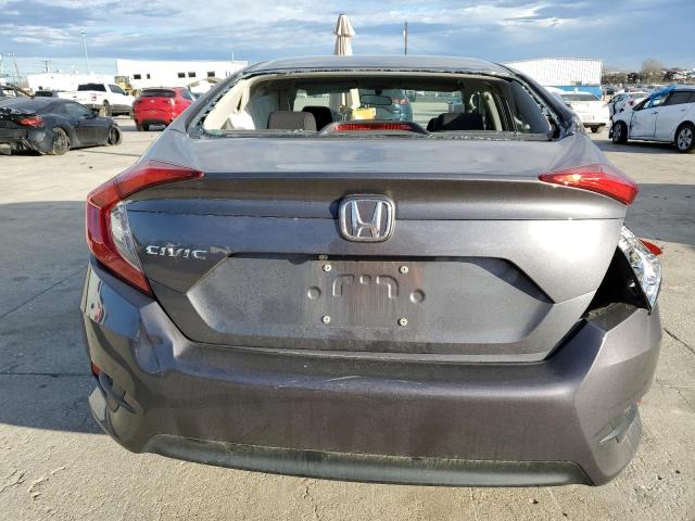 2HGFC2F55JH585642 - 2018 HONDA CIVIC LX GRAY photo 6