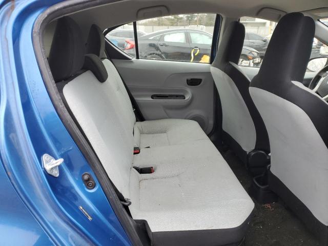 JTDKDTB37D1549345 - 2013 TOYOTA PRIUS C BLUE photo 10