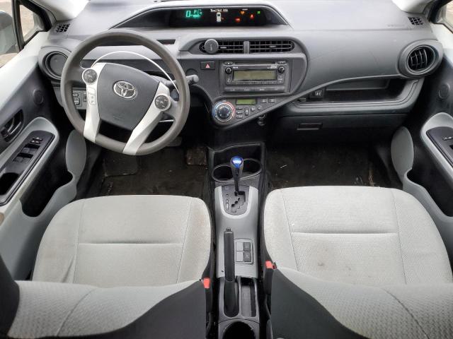 JTDKDTB37D1549345 - 2013 TOYOTA PRIUS C BLUE photo 8