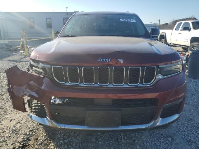 1C4RJKBG7M8202044 - 2021 JEEP GRAND CHER L LIMITED MAROON photo 5