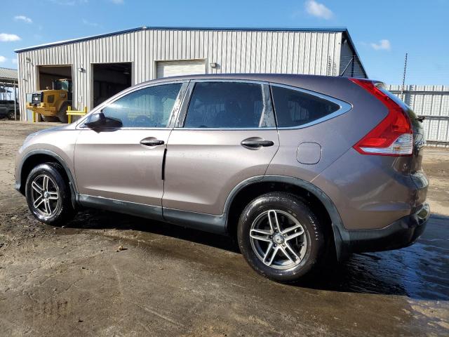 3CZRM3H33EG716447 - 2014 HONDA CR-V LX GRAY photo 2