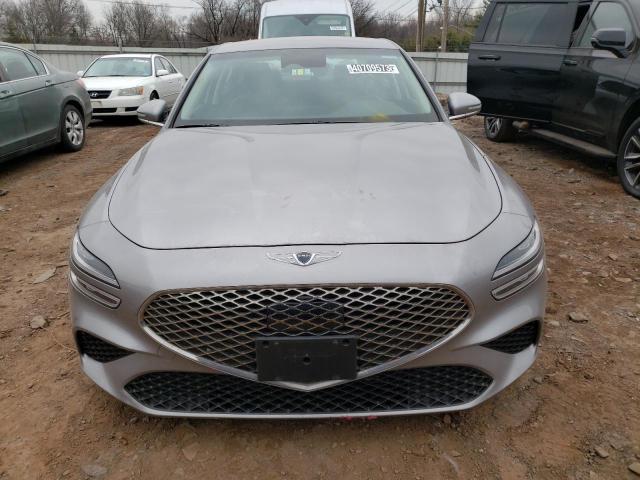 KMTG34TA2NU093932 - 2022 GENESIS G70 BASE GRAY photo 5