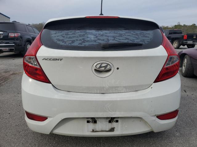 KMHCU5AE9CU023360 - 2012 HYUNDAI ACCENT GLS WHITE photo 6