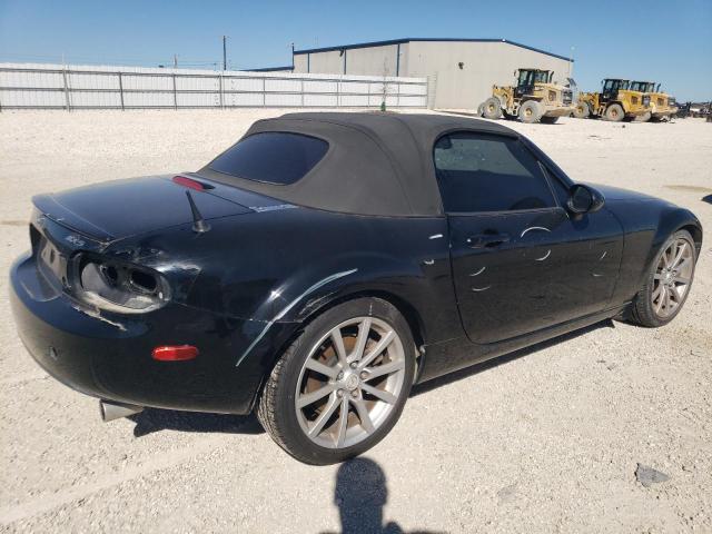 JM1NC25F760115161 - 2006 MAZDA MX-5 MIATA BLACK photo 3