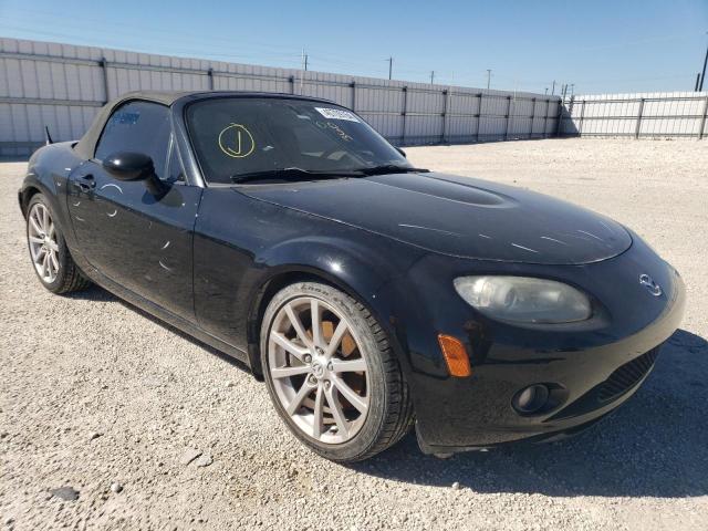 JM1NC25F760115161 - 2006 MAZDA MX-5 MIATA BLACK photo 4