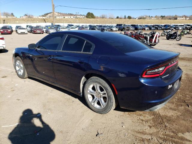 2C3CDXBGXFH918089 - 2015 DODGE CHARGER SE BLUE photo 2