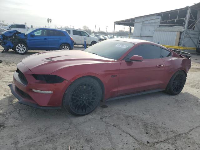 1FA6P8CFXJ5165519 - 2018 FORD MUSTANG GT RED photo 1