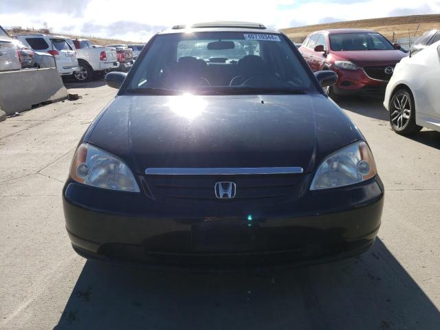 1HGES26842L052176 - 2002 HONDA CIVIC EX BLACK photo 5