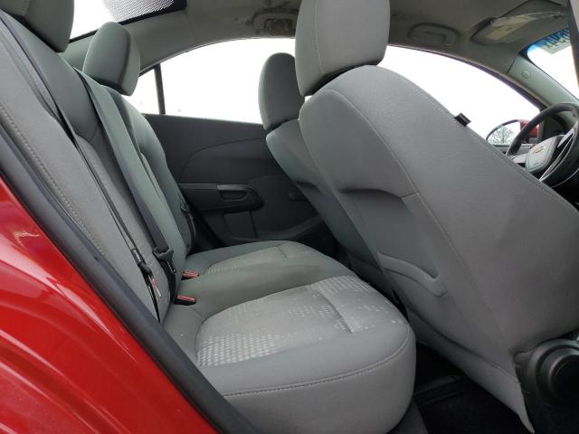 1G1JA5SH7C4133782 - 2012 CHEVROLET SONIC LS 红色 照片 10