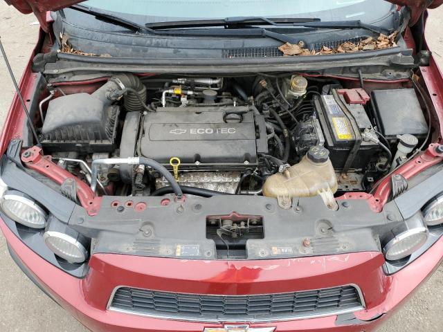 1G1JA5SH7C4133782 - 2012 CHEVROLET SONIC LS 红色 照片 11