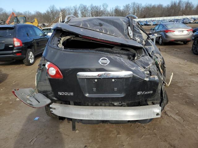 JN8AS5MV1DW134203 - 2013 NISSAN ROGUE S BLACK photo 6