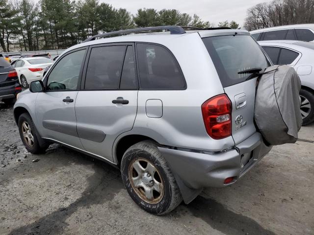 JTEHD20V240006933 - 2004 TOYOTA RAV4 SILVER photo 2