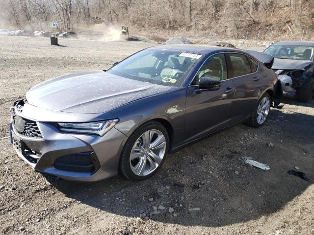 19UUB6F48MA002721 - 2021 ACURA TLX TECHNOLOGY ნაცრისფერი ფოტო 1