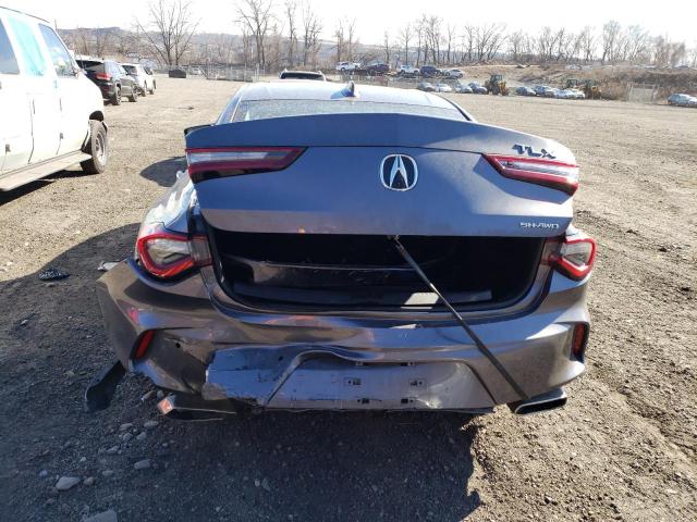 19UUB6F48MA002721 - 2021 ACURA TLX TECHNOLOGY ნაცრისფერი ფოტო 6