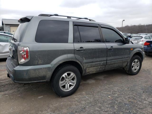 5FNYF186X8B016929 - 2008 HONDA PILOT EXL GRAY photo 3