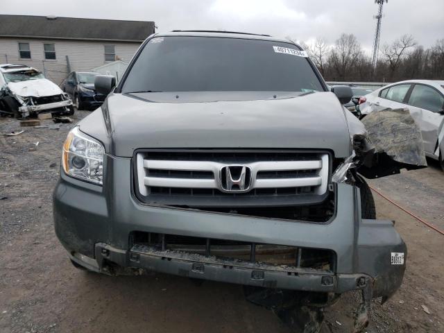 5FNYF186X8B016929 - 2008 HONDA PILOT EXL GRAY photo 5