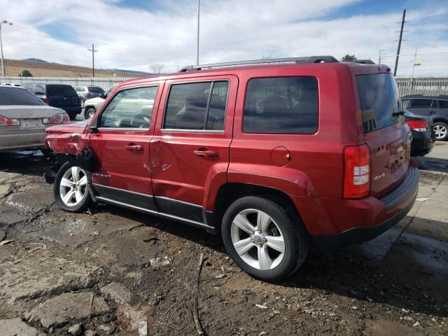 1C4NJRFB8ED546867 - 2014 JEEP PATRIOT LATITUDE RED photo 2