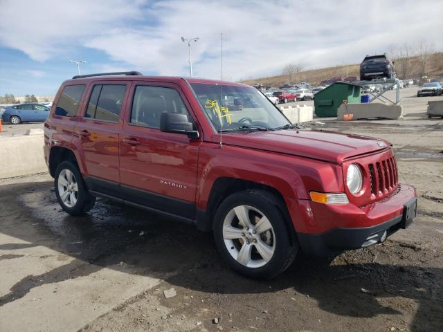 1C4NJRFB8ED546867 - 2014 JEEP PATRIOT LATITUDE RED photo 4