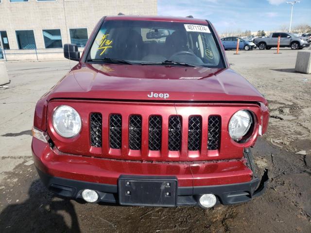 1C4NJRFB8ED546867 - 2014 JEEP PATRIOT LATITUDE RED photo 5