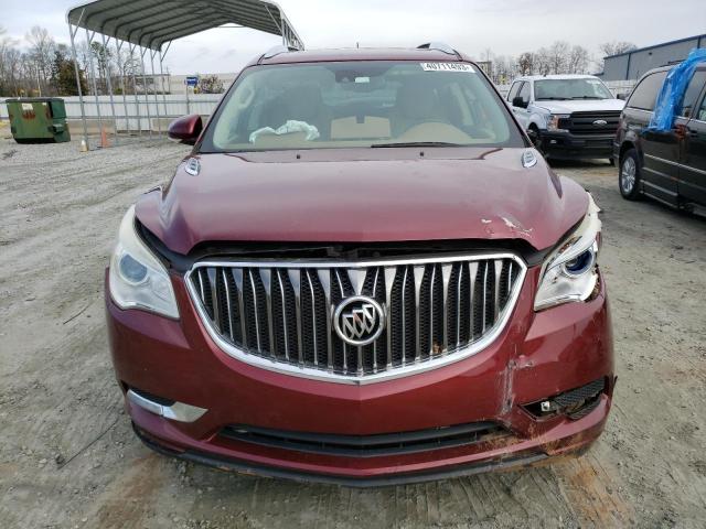 5GAKRBKD3FJ385648 - 2015 BUICK ENCLAVE BURGUNDY photo 5