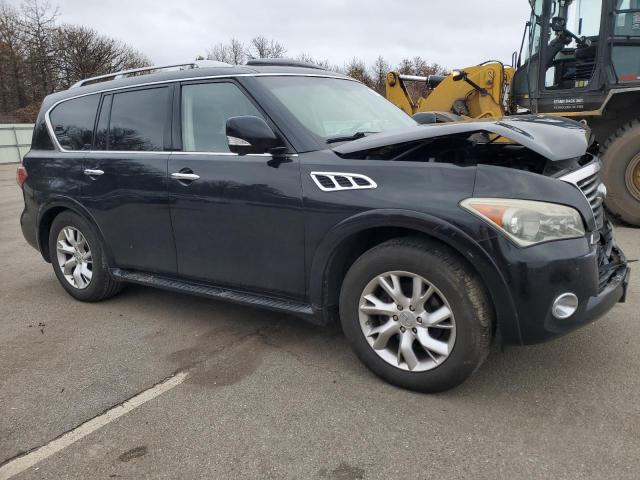 JN8AZ2NE7B9005192 - 2011 INFINITI QX56 BLACK photo 4