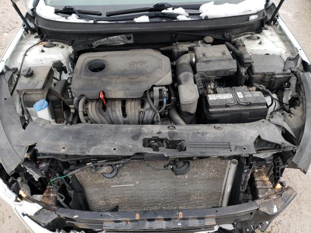 5NPE24AF8JH651598 - 2018 HYUNDAI SONATA SE WHITE photo 11